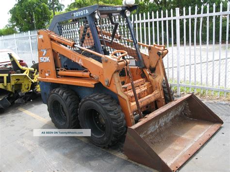 toyota skid steer 7 50k|Toyota SDK7 questions .